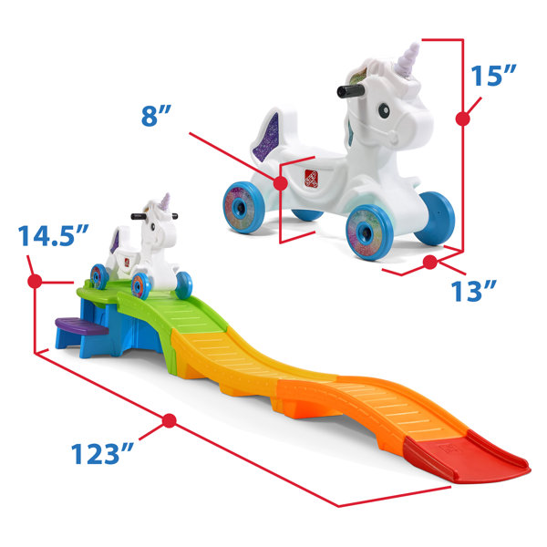 Step2 Unicorn Up and Down Roller Coaster Reviews Wayfair Canada